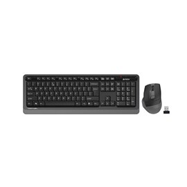 A4 Tech FG1035 Q Gri-Siyah 2.4GHz Kablosuz  Klavye Mouse Set
