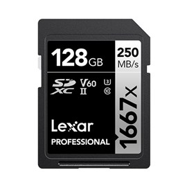 Lexar LSD128CB1667 Professional 128GB SDXC Hafıza Kartı
