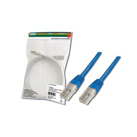 Digitus DK-1617-020-B 2 Metre CAT6 U-Utp 26AWG Patch Cord Kablo Mavi network ağ kablo 