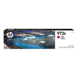 HP F6T82AE (973X) 7000 Sayfa Macenta(Kırmızı) Yüksek Kapasiteli Pagewide Mürekkep Kartuş