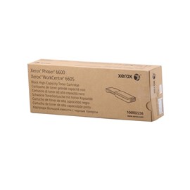 Xerox Phaser 6600-WorkCentre 6605 Yüksek Kapasiteli (8.000 Sayfa) Siyah Toner Kartuşu (106R02236)