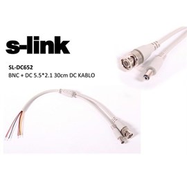 S-Link SL-DC562 BNC+DC 5.5-2.1 0.30CM DC 10 paket 