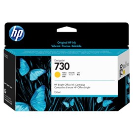 HP P2V64A (730) Sarı 130 ML Geniş Format Mürekkep Kartuşu