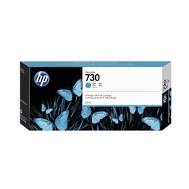 HP P2V68A (730) Camgöbeği(Mavi) 300 ML Geniş Format Mürekkep Kartuşu