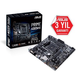 Asus Prime A320M-E AM4 A320 SATA U3.1 Anakart