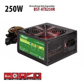 Boost BST-ATX250R 250W Atx Power Supply 12 Cm Kırmızı Fan Kutusuz