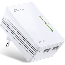 TP-LINK TL-WPA4220 AV600 300 Mbps  2 LAN Portlu 300MT Mesafeli Menzil Genişletici Powerline Adaptör