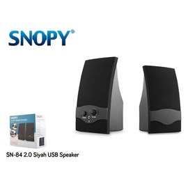 Snopy SN-84 2.0 Siyah USB Speaker