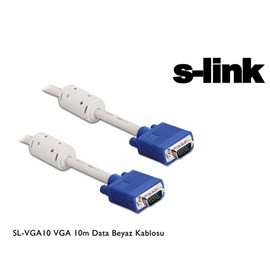 S-Link SL-VGA10 VGA 10m Projeksiyon Data Kablosu
