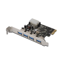 Digitus DS-30221 4 Port'lu PCI Exp. USB 3.0 Kart