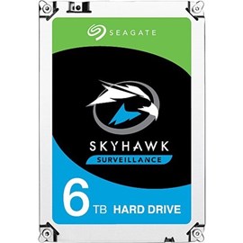 Seagate Skyhawk 6TB 3.5" 5400RPM 256MB Sata 3 ST6000VX001 7/24 Güvenlik Diski