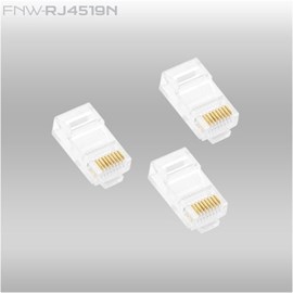 Frisby FNW-RJ4519N RJ45 A.Uçlu 100LÜ Konektör