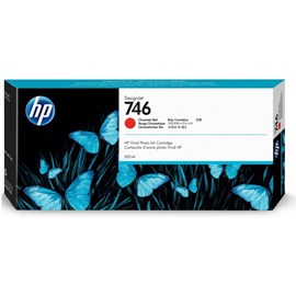 HP P2V81A (746) Orjinal 300 ML Kromatık Kırmızı Designjet Mürekkep Kartuşu