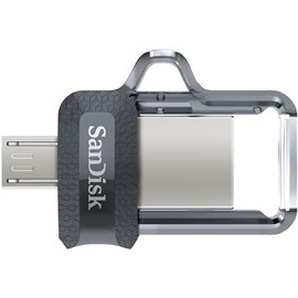 Sandisk 256GB Ultra Dual Drive M3.0 Micro-USB and USB3.0 SDDD3-256G-G46 Flash Disk