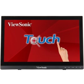 VIEWSONIC TD1630-3 15.6" 12 Ms (HDMI+VGA) 10 Parmak Kapasitif Dokunmatik Siyah  LCD Monitör