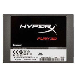 Kingston 120GB HyperX Fury 3D 2.5" SATA3 500/500MB/s KC-S44120-6F SSD Disk