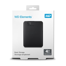 WD 4TB Elements 2.5" USB3.0 Black WDBU6Y0040BBK-WESN Taşınabilir Disk