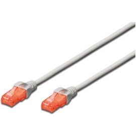 Digitus DK-1644-030 3MT S/FTP CAT6 Patch Kablo Gri Halogenfree, Cu, AWG 26/7