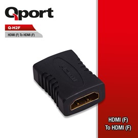 QPORT Q-H2F HDMI Dişi TO HDMI Dİşi Çevirici Adaptör