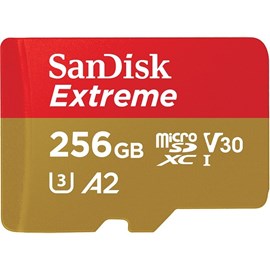 SANDISK Extreme 256GB Micro SD Class10 160/90MB/s SDSQXA1-256G-GN6MA Hafıza Kartı