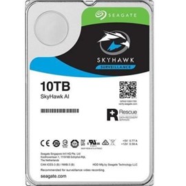 Seagate Skyhawk AL 3.5" 10TB 256MB Sata3 RV Sensör ST10000VE0008 7/24 Güvenlik Kamerası Diski