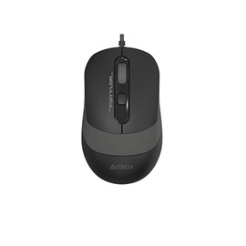 A4 Tech FM10 USB Kablolu 1600DPI Optik Siyah/Gri Mouse