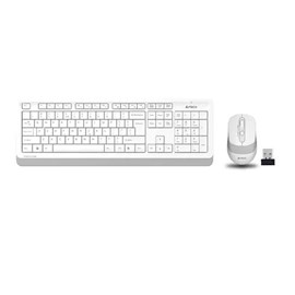A4 Tech FG1010 Usb Kablosuz Q Multımedia Klavye + Mouse Set Beyaz