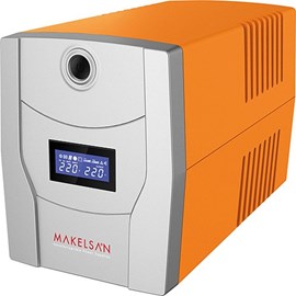 MAKELSAN LION 2200 VA UPS LION 1/1 (2X9AH) Kesintisiz Güç Kaynağı MU02200L11MP005