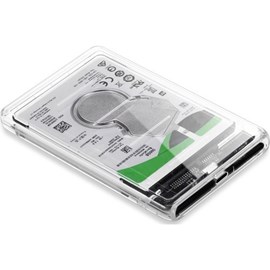 Codegen CODMAX 2.5" SATA USB3.1 Şeffaf Harici Harddisk Kutusu (CDG-HDC-30TC)