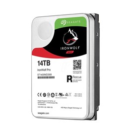 SEAGATE IRONWOLF PRO 3.5 14TB SATA3 RV Sensör 7200RPM 7/24 Nas Data Kurtarmalı HDD ST14000NE0008
