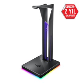 ASUS ROG THRONE 7.1 Surround Ses Çift USB 3.1 Yuvası ve Aura Sync Destekli Kulaklık Standı