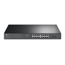 TP-LINK TL-SG1218MPE JetStream 16 Port Gigabit 2 SFP Yuvalı Easy Smart PoE + Switch