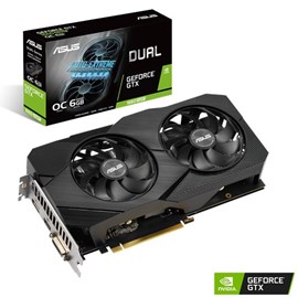 ASUS Geforce GTX1660S 6GB GDDR6 192BIT HDMI/DVI/DP (DUAL-GTX1660S-O6G-EVO) Ekran Kartı