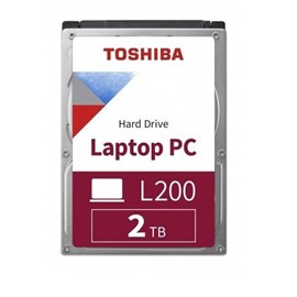 Toshiba L200 2TB 2.5” SATA 3 128MB 5400Rpm Notebook Harddisk - HDWL120UZSVA