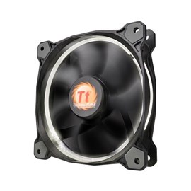 THERMALTAKE Riing 120mm Beyaz Halka Ledli Titreşimsiz Kasa ve Radyatör Fanı (CL-F038-PL12WT-A)