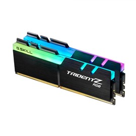 GSKILL TRIDENT Z 16GB (2x8GB) 3200 Mhz DDR4 CL16 RGB LED PC Ram 1.35V (F4-3200C16D-16GTZR)