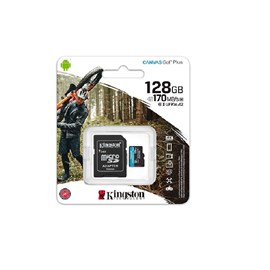 KINGSTON 128GB mSD CanvasGo+ SDCG3/128GB Micro SD Kart