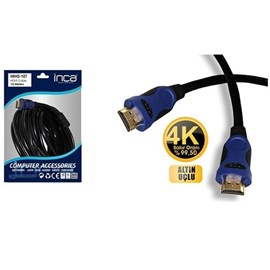 Inca IMHD-10T 10 Metre 4K Altın Uçlu Hdmı Kablo 