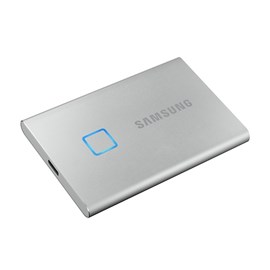 SAMSUNG 500GB Touch T7 USB 3.2 2.5 Gümüş Taşınabilir SSD NVMe Disk (MU-PC500SWW)
