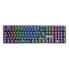 GameBooster G918 Fire Storm RGB Aydınlatmalı Mavi Sw. Mekanik Siyah Oyun Klavyesi