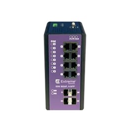 EXTREME NETWORKS 16804 8-port POE+ Gigabit w/ 4-port SFP Operating Temperature -40C - +75C Switch
