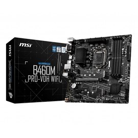 MSI B460M PRO-VDH WIFI Intel B460 Soket 1200p DDR4 2933 OC M2 Anakart