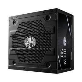 Cooler Master Elite V4 500W 80+ Aktif PFC, 120mm Fanlı PSU Aktif PFC Güç Kaynağı (MPE-5001-ACABN-EU)