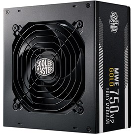 Cooler Master MWE 750W 80+ Gold Full Modüler, 2xEPS, 120mm Fanlı PSU Güç Kaynağı (MPE-7501-AFAAG-EU)