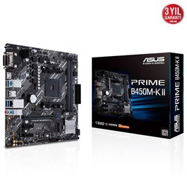 Asus Prime B450M-K II AM4 Ryzen AM4 DDR4 AMD Anakart