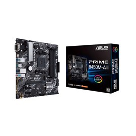 ASUS PRIME B450M-A II DDR4 4400 DVI VGA M2 AM4 ANAKART