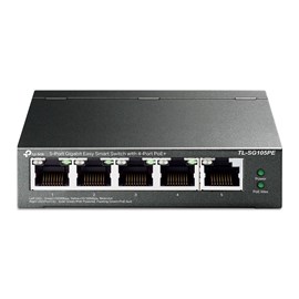 TP-LINK TL-SG105PE 5 PORT GIGABIT 4-PORT PoE PLUS EASY SMART SWITCH