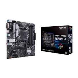 Asus Prime B550M-A/CSM AMD AM4 128GB DDR4 4600Mhz M2 Dvi-Vga-Hdmi mATX Anakart