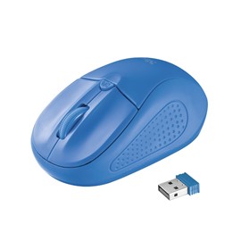 TRUST PRİMO 20786 USB 1600 DPI MAVİ KABLOSUZ MOUSE