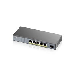 ZYXEL GS1350-6HP 6 PORT YÖNETİLEBİLİR POE SWITCH (60 WATT)